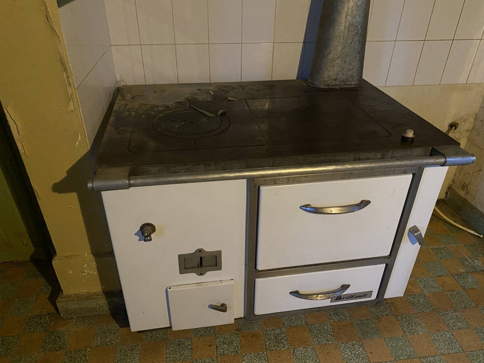 coin avec ancienne cuisinire